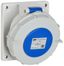 Розетка встраиваемая угловая ССИ-4232 32А 3п 2P+PE 6ч 220В IP67 IEK PSR41-032-3-0-67