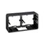 Коробка для наружн. монтажа на 2-мод. K45 графит Simon Connect R450-14