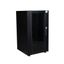 Шкаф напольный 19дюйм 22U 600х600 перед. дв. стекл. задн. стен. метал. черн. Datarex DR-700101