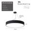 Светильник светодиодный Geometria Ring SPO-131-B-40K-045 45Вт 4000К 4000Лм IP40 600*600*80 черный подвесной ЛТ | Б0058899 ЭРА