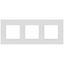 Рамка для розеток и выключателей Elegance 14-5013-01М Classic, на 3 поста, белый матовый | Б0065826 ЭРА