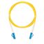 Патч-корд NMF-PC1S2C2-LCU-LCU-005 волоконно-оптический соед. одномод. 9/125мкм стандарта OS2 LC/UPC-LC/UPC одинарн. LSZH нг(В)-HFLTx 2мм желт. 5м NIKOMAX