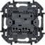Выключатель двухклавишный с подсветкой/индикацией INSPIRIA 10 AX 250 В~ антрацит - 673633 Legrand
