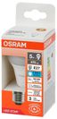 Лампа светодиодная LED Star 5Вт 6500К холод. бел. E27 470лм A угол пучка 180град. 170-250В (замена 40Вт) матов. пластик OSRAM 4058075695627