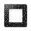 Рамка 1-м Simon82 Detail черн. звезды Simon 8200610-222
