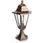 Светильник садово-парковый 6204 100W 230V E27 195*195*455мм черное золото | 11141 FERON чер.зол.