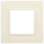 Рамка для розеток и выключателей Elegance 14-5011-02 Classic, на 1 пост, сл.кость | Б0060572 ЭРА