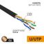 Кабель витая пара U/UTP кат.5E 4х2х24AWG медь OUTDOOR черн. (уп.305м) PROCONNECT 01-0054 MEET