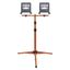 Прожектор светодиодный WORKLIGHT 2х50Вт 2х4500лм 4000К нейтр. бел. на телескопической треноге сер. LEDVANCE 4058075213999 Osram