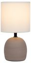 Настольная лампа Rivoli Sheron 7044-503 1 * Е14 40 Вт керамика коричневая с абажуром - Б0053460 ЭРА