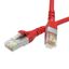 Патч-корд экранированный CAT6 F/UTP 4х2, LSZH, красный, 7.0м | RN6FU4570RD DKC ДКС