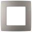 Рамка для розеток и выключателей ЭРА Серия 12 12-5001-16 на 1 пост, титан | Б0065735