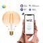 Лампа светодиодная умная филаментная LED 6.5 Вт 720 лм 2000-5500К E27 AC 220В IP20 изменение цветовой температуры и диммирование управление по Wi-Fi Smart Home - 1340112 Gauss