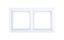 Рамка 2-поста; Eco Profi Standart; термопласт; белый | EPS482WW Jung