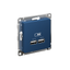 Розетка USB AtlasDesign тип A+A 5В/2.1А 2х5В/1.05А механизм аквамарин SE ATN001133 APC