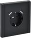 Розетка FORTE&PIANO FP145 16А USB A+A 3.1А с заземл. защ. шторки винт. крепл. черн. IEK FP-R14-16-U21-D31-K02