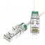 Патч-корд неэкранированный SLIM CAT6A U/UTP 4х2, 28 AWG, LSZH, белый, 1,5м | RN6AUU4515WH-28 DKC ДКС