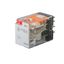 Реле 5A 4CO 230VAC тест кнопка LED | SXM4CB2P7 SE APC