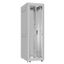 Шкаф серверный 52U 800х1000 передняя дверь: двустворчатая перфорированная IP20. задняя глухой металл IP51. боковые панели: металл. цвет: серый RAL7035 - EX 8052.7451 SYSMATRIX