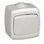 Переключатель проходной 1-кл. ОП Рондо 6А IP44 250В бел. SchE VA66-102B-BI APC