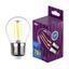 Лампа светодиодная LED G45 E27 7Вт 650лм 2700К PREMIUM (FILAMENT) филамент теплый свет шар REV 32443 0
