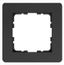 Рамка G-Flex 1-постовая, цвет Антрацит - G1101B Jasmart