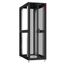 Шкаф серверный 48U 600х1200 передняя дверь: двустворчатая перфорированная IP20. задняя без. боковые панели: цвет: черный RAL9005 - NS 6248.9400 SYSMATRIX