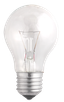 Лампа накаливания ЛОН 60Вт Е27 240В A55 clear (Б 230-60-5) | 3320461 Jazzway