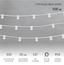 Гирлянда "Белт Лайт" 2жил. шаг 20см 500 патронов E27 1320Вт IP65 влагостойкая провод бел. (уп.100м) Neon-Night 331-254
