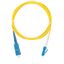 Патч-корд NMF-PC1S2C2-SCU-LCU-002 волоконно-оптический переходн. одномод. 9/125мкм стандарта OS2 SC/UPC-LC/UPC одинарн. LSZH нг(В)-HFLTx 2мм желт. 2м NIKOMAX