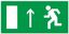 Пиктограмма (наклейка) . 100х50 мм "Напр.к эвак. выходу прямо" | YPC30-105NEV-PRM IEK