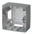 Коробка накладного монтажа 1 пост, Эра12, графит (20/200/1200) 12-6101-12 - Б0043166