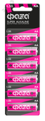 Элемент питания LR 6 (AA) ФАZА Super Alkaline блистер, шт. - 4895205002043 Jazzway