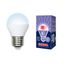 Лампа светодиодная LED-G45-11W/DW/E27/FR/NR Форма шар, матовая. Серия Norma. Дневной белый свет (6500K). Картон. ТМ Volpe - UL-00003833 Uniel