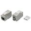 Модуль Keystone RJ45 CAT5E экранированный(STP), 90 градусов,серебристый (форм-фактор S19) | RNK5EF90TL DKC ДКС