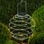 Светильник садовый подвесной Спираль на солнечной батарее, 22 см ERASF012-29 - Б0044236 ЭРА