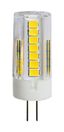 Лампа светодиодная PLED-G4 PRO 5Вт 4000К нейтр. бел. G4 400лм 230В d16х50мм без пульс. JazzWay 5026391