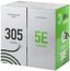 Кабель витая пара F/UTP кат.5E 4х2х24 AWG CU PVC SIMPLE (уп.305м) Эра Б0044685