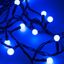 Светодиодная гирлянда ARD-BALL-CLASSIC-D13-10000-BLACK-100LED BLUE (230V, 7W) | 025570 Arlight
