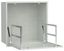 Шкаф встраиваемый потол. 6U 600х600мм дверь метал. серый LINEA R ITK LR35-6U66-MF IEK