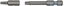 Наконечник для болтоверта Tx 20/25мм (уп.10шт) HAUPA 102202