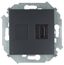 Розетка HDMI 1.4 S15 графит Simon 1591407-038