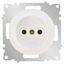 Механизм розетки 1-м СП Florence 16А IP20 без заземл. винт. контакты бел. 1E10301300 OneKeyElectro 2172766 ССТ