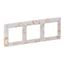 Рамка 3-м Valena Life универсальная ампир бел. Leg 754103 Legrand
