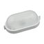 Светильник светодиодный пылевлагозащищенный для ЖКХ ULW-K23A 8W/6000K IP54 WHITE овал 6000K 600Лм 210х105х80 мм белый пр-во РФ | UL-00005237 Uniel
