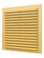 Решетка вентиляционная вытяжная, из ABS пластика 138х138, цвет Бежевый - 1313С беж ЭРА 6145