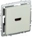 Розетка СП BRITE HDMI РHDMI-0-БрКр механизм беж. IEK BR-H10-K10