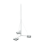 Мачта вольностоящая молниеприемная составная RTVMR-H6.1 HD H=6.1м разборное осн. сталь гор. оцинк. КМ MA0391 КМ-Профиль