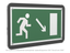 Знак безопасности PS-33186-Black.E07''Напр. к эвакуационному выходу направо вниз'' - a32963 BS