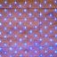 Гирлянда светодиодная "Сеть" 1.5х1.5м 150LED син. 12Вт IP20 провод ПВХ прозр. Neon-Night 215-123